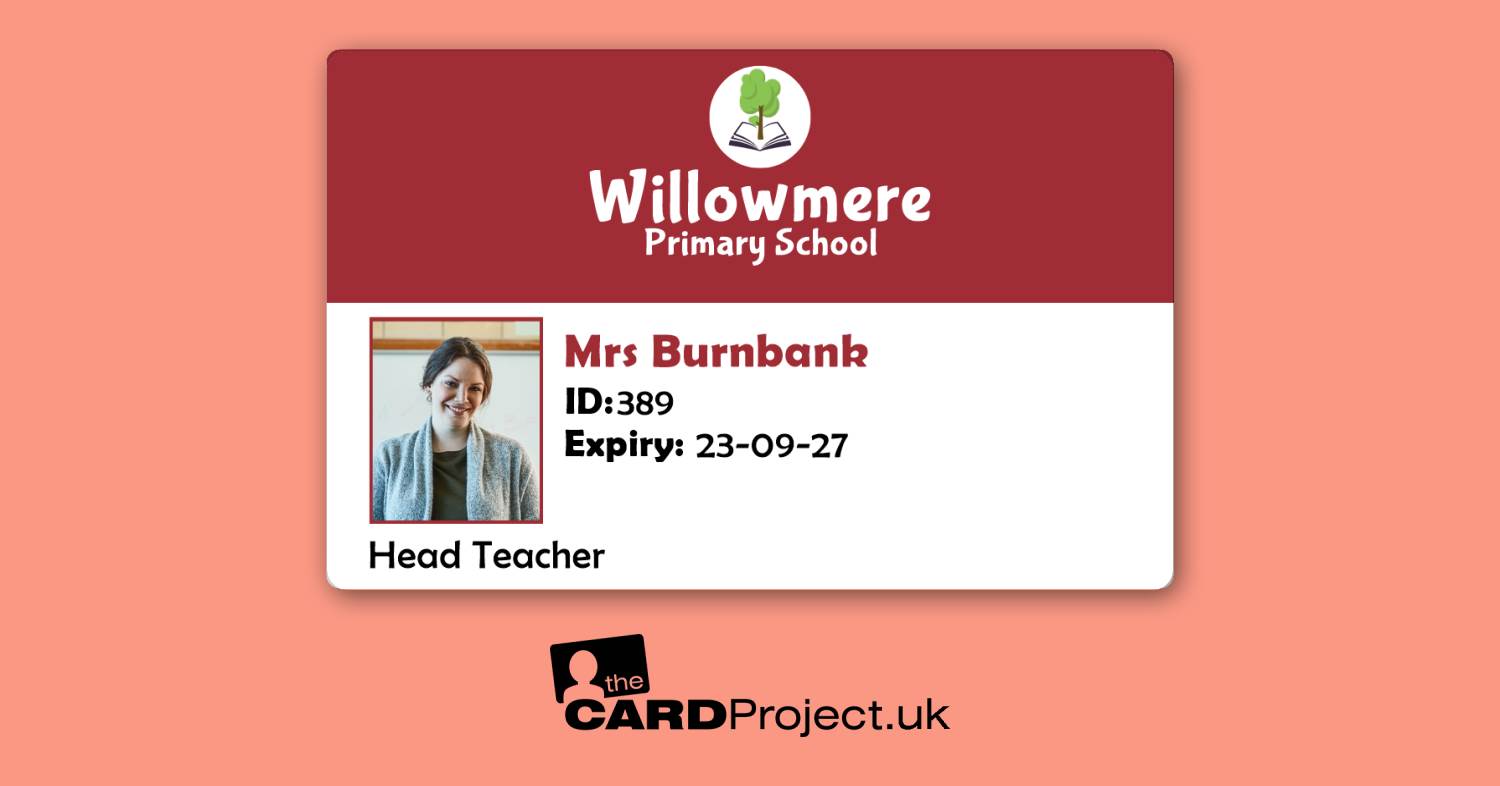 Primary School ID Maroon Tree